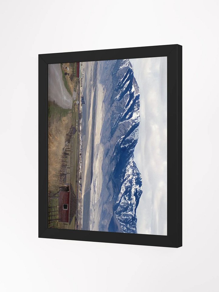 Framed High-Quality Matte Poster - Clarkston Mountains product image (2)