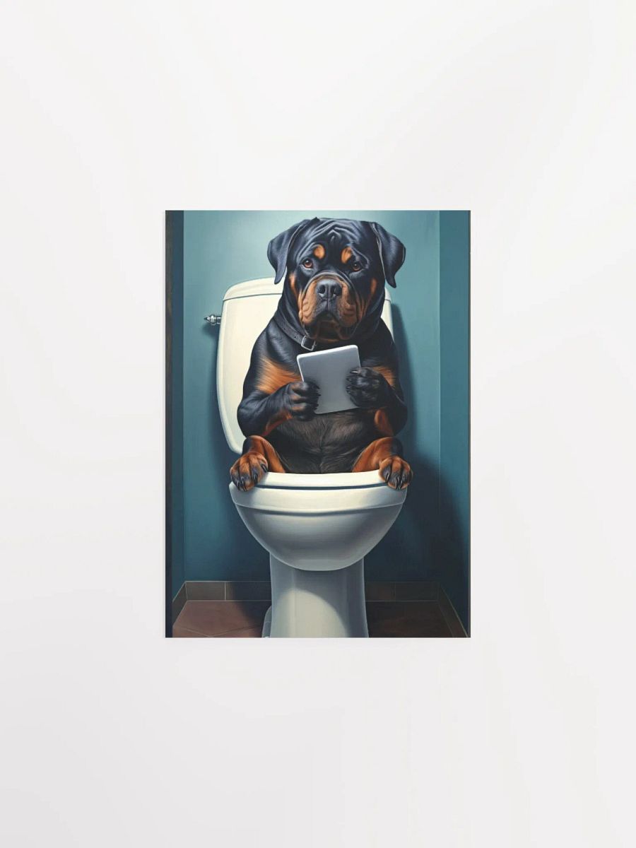 Rottweiler in Toilet product image (4)