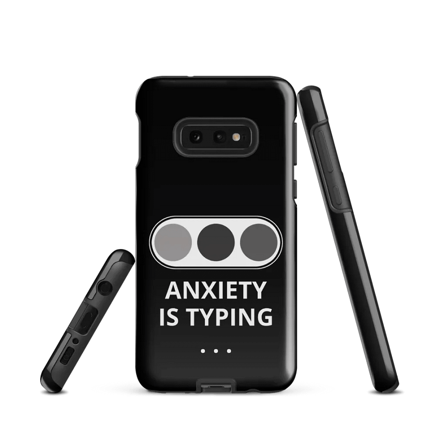 Samsung anxiety is typing phone case product image (3)