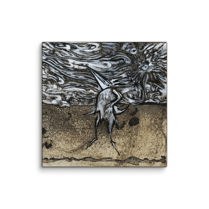 The Mighty Sparrow Allcolor Stretched Canvas product image (1)