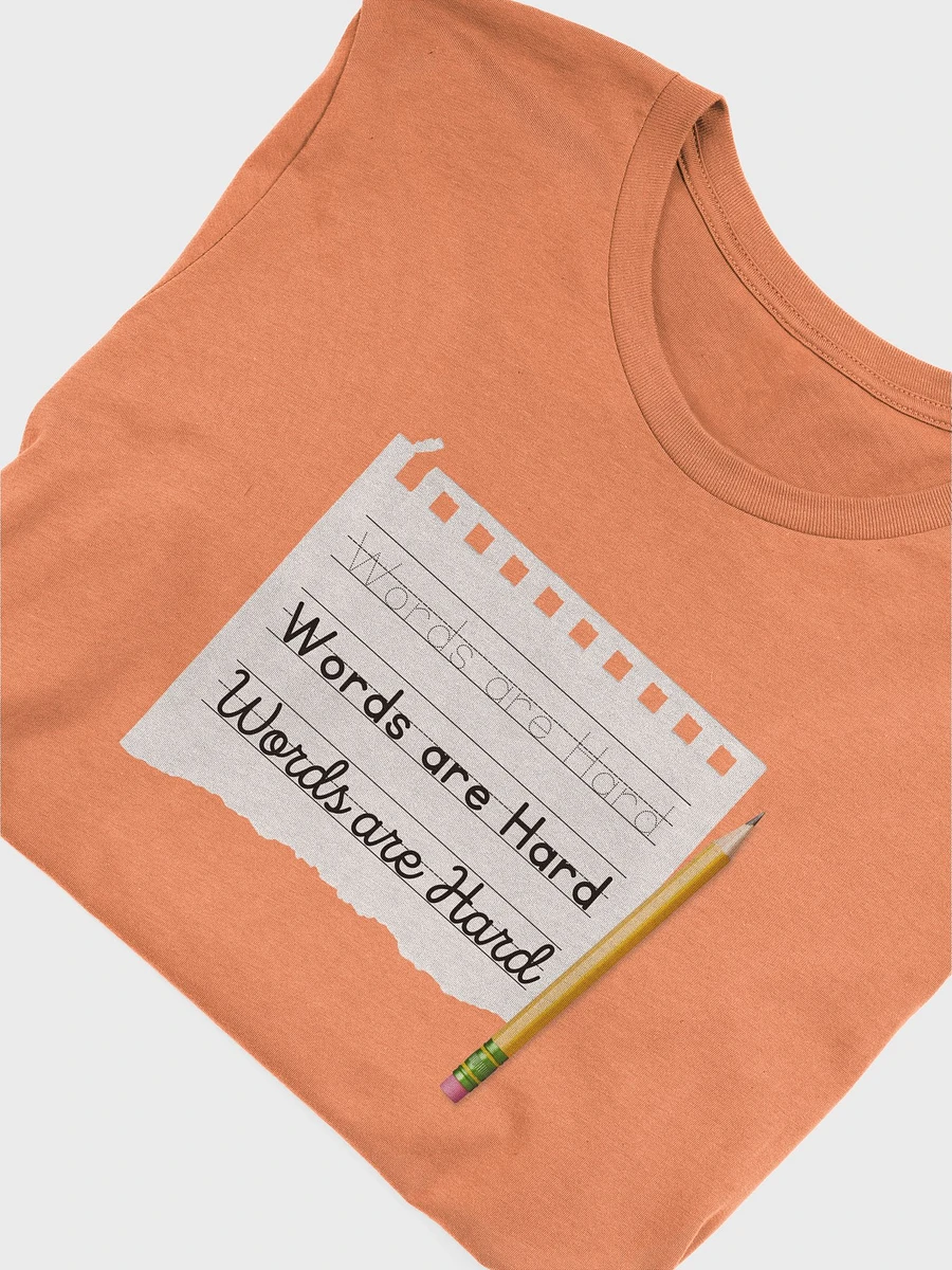 Words Are Hard Tee product image (31)