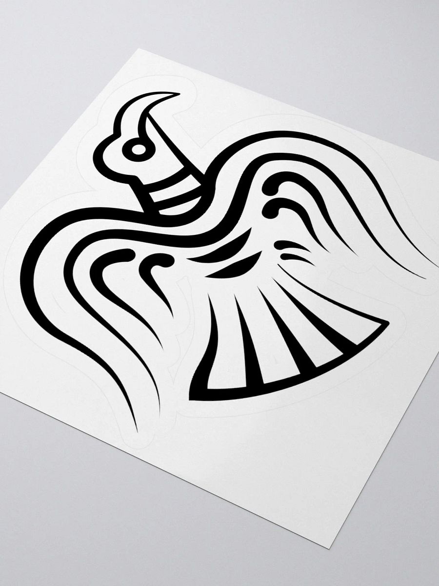 Viking Raven Sticker product image (8)
