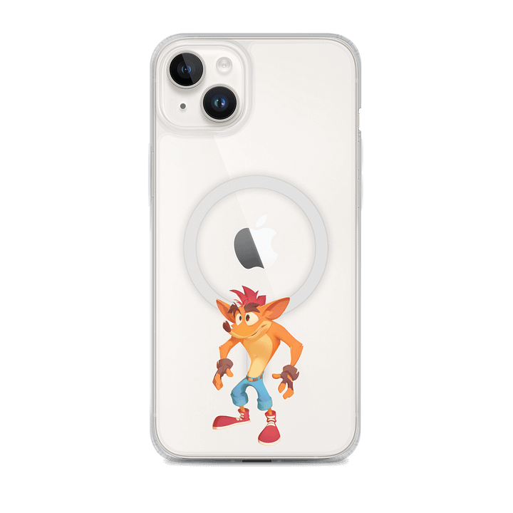Crash Bandicoot MagSafe® Clear Case for iPhone® product image (1)