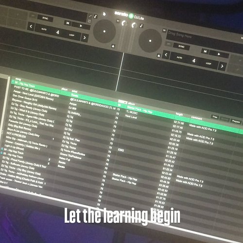 And now I begin learning this DJing stuff