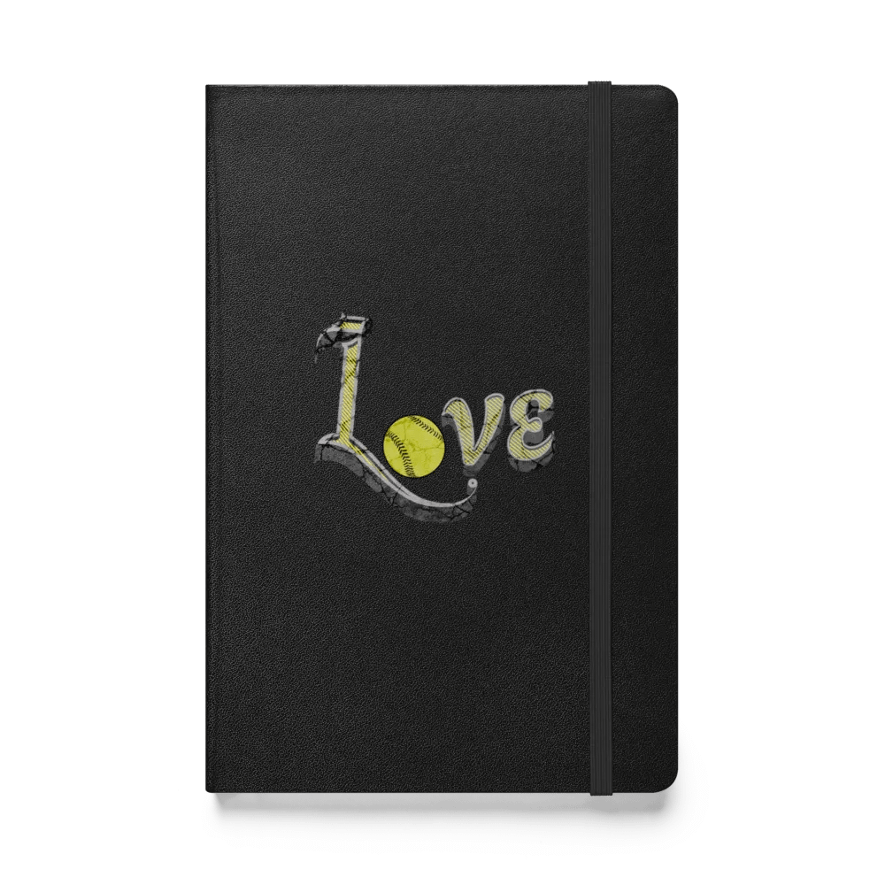 Love Softball Hardcover Journal product image (1)