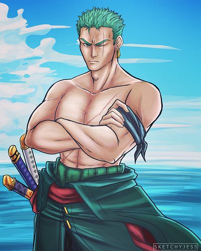 Happy with how this turned out :> 
Zoro Fanart
•
•
•
#anime#onepiece#zoro#fanart#artwork#art#drawing#illustration#digitalart#...