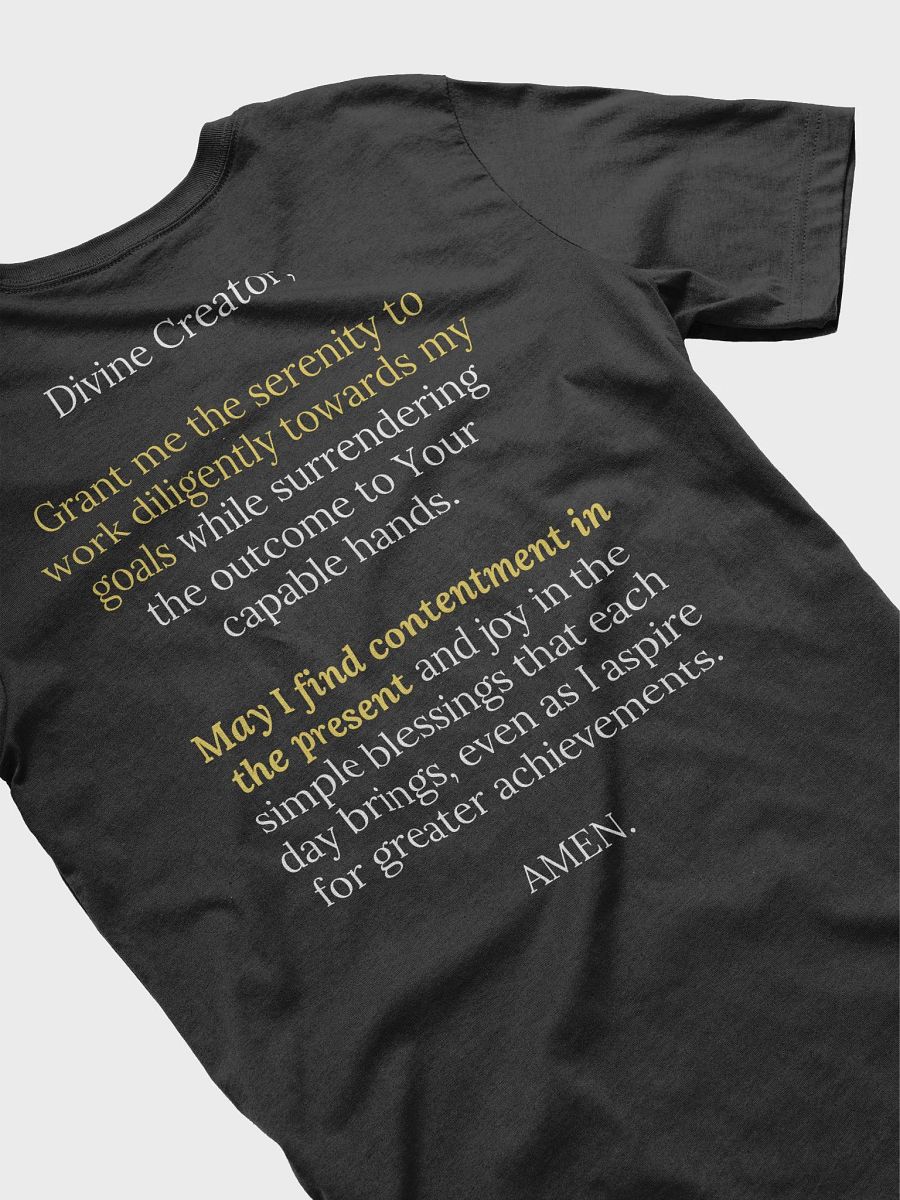 Working on My Goals T-shirt product image (4)