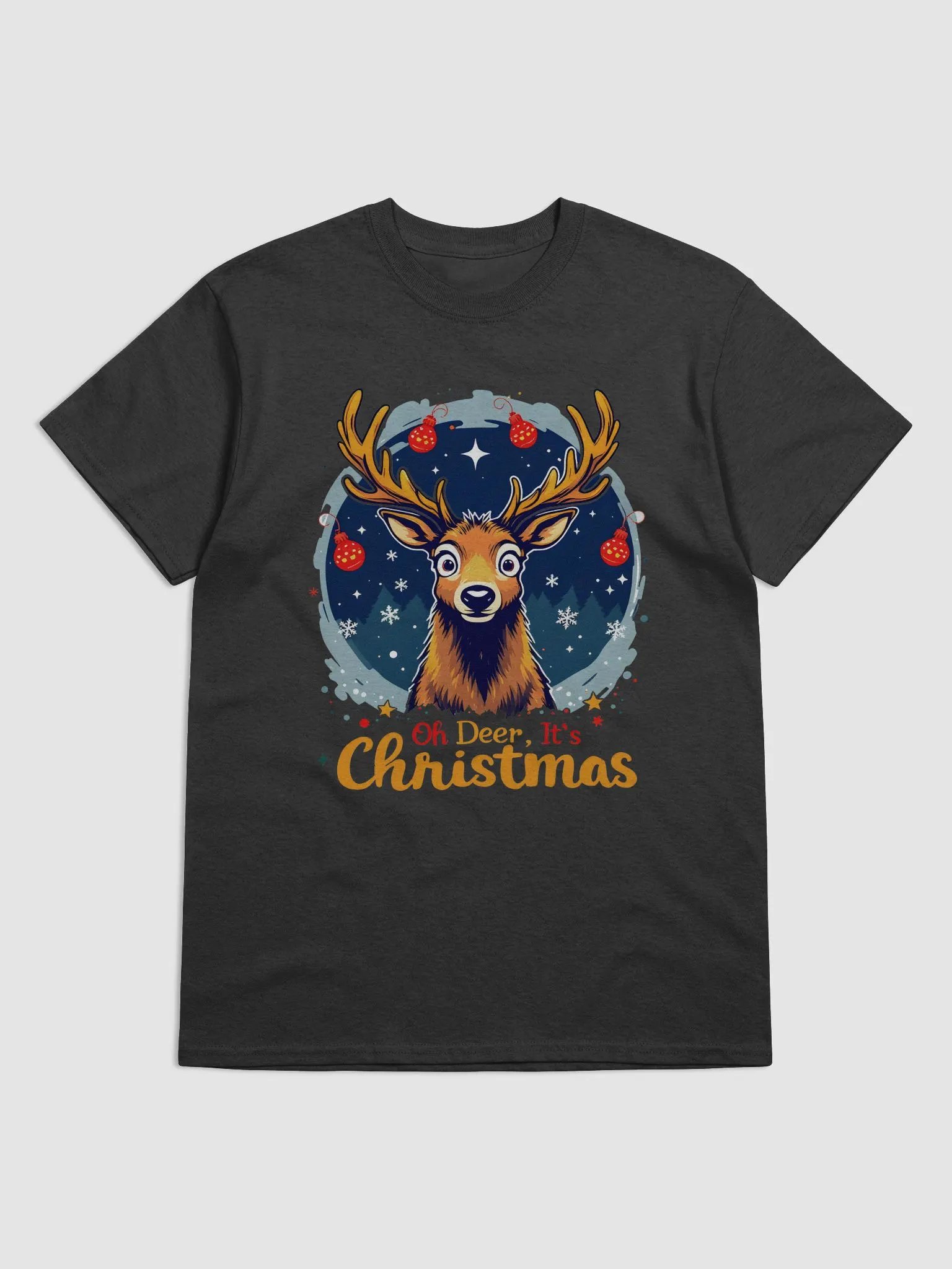 Oh Deer, It's Christmas T Shirt product image (3)