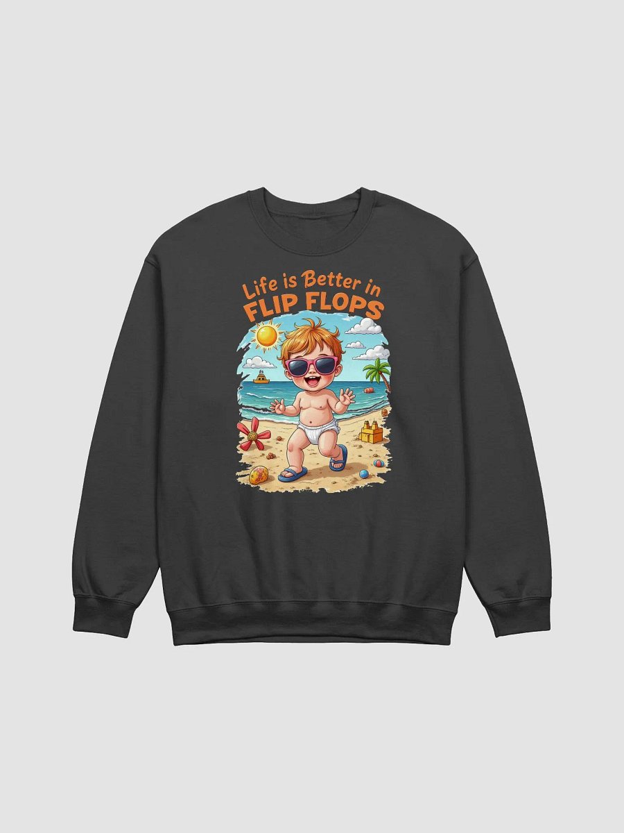 Life is Better in Flip Flops Crewneck product image (1)