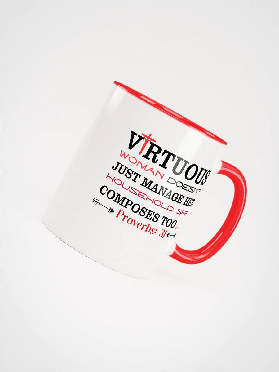 Virtuous Woman Inspirational Ceramic Mug product image (5)
