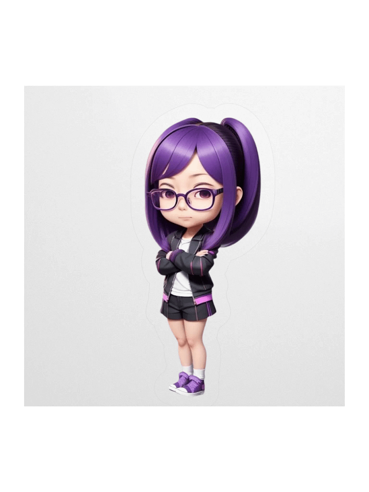 (PURPLE CHIBI) K STICKERS product image (2)