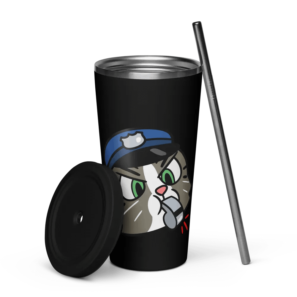 Officer Kitty Cat Tumbler product image (8)