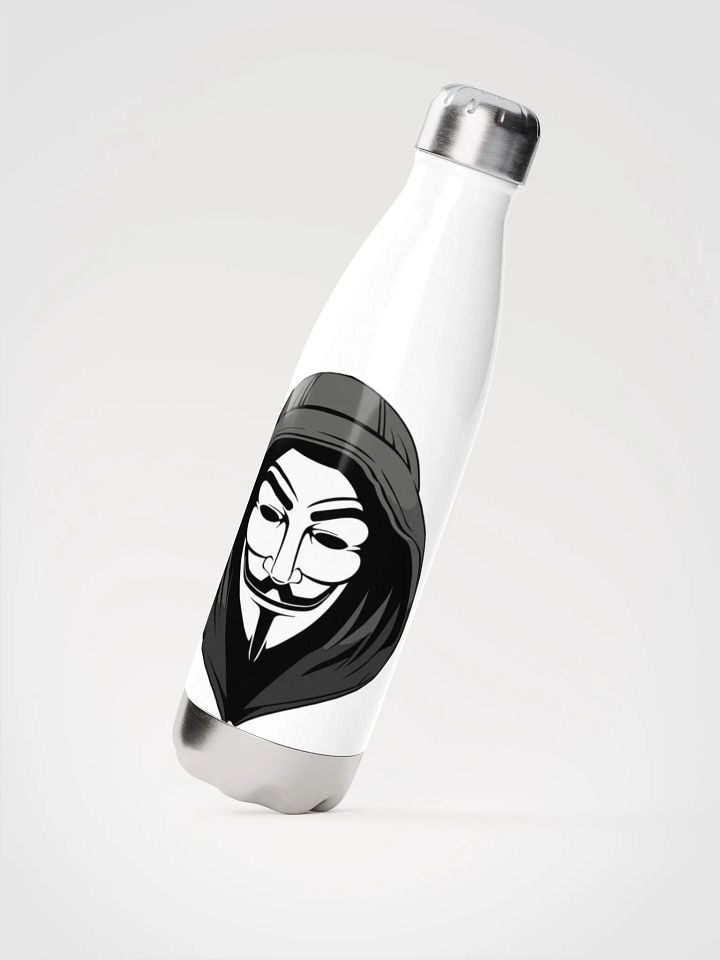 Guy Fawkes Mask Water bottle product image (3)