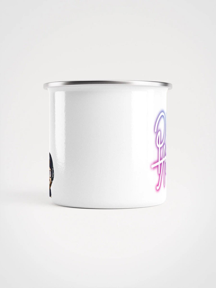 Neon White Enamel Mug product image (2)