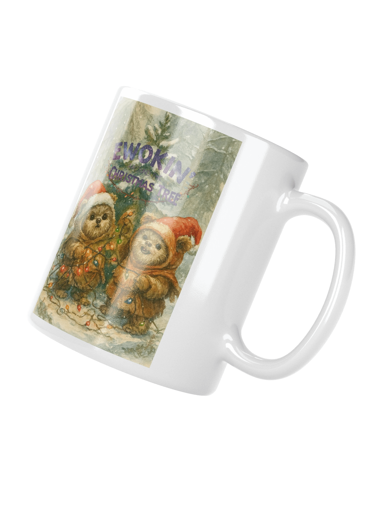Ewokin' Around the Christmas Tree Mug product image (3)
