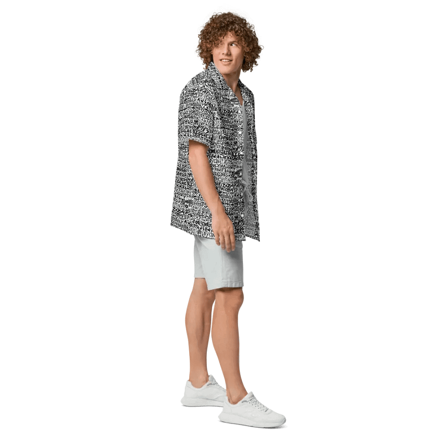 Christafari Scribble Hawaiian Shirt product image (8)