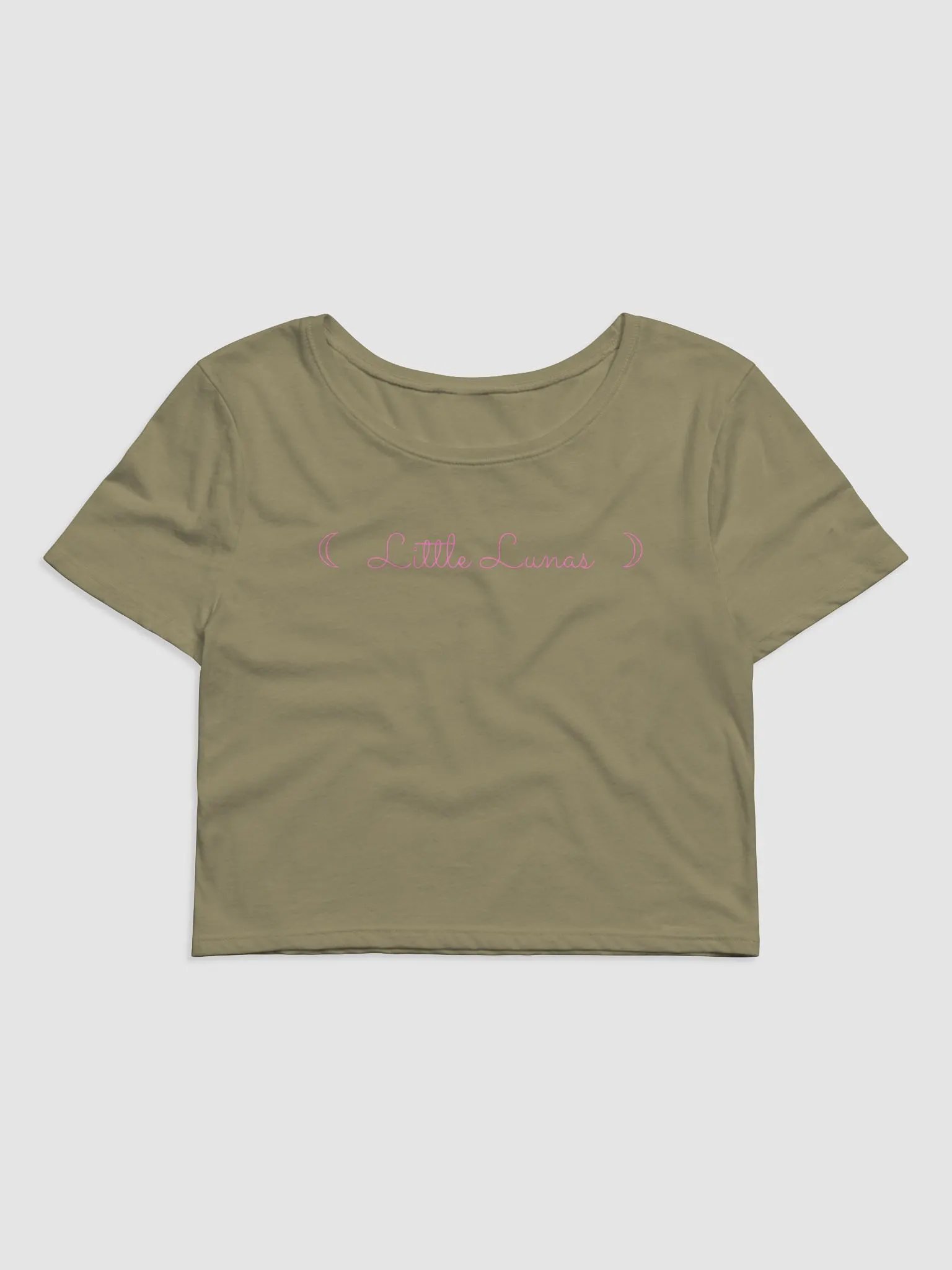 Little Lunas Cropped Tee - Pink product image (3)
