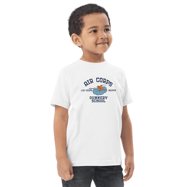 Retro TODDLER Las Vegas AIR CORPS Gunnery School PT Shirt *Life Magazine Cover* Army Air Force Navy Nellis Creech product image (18)