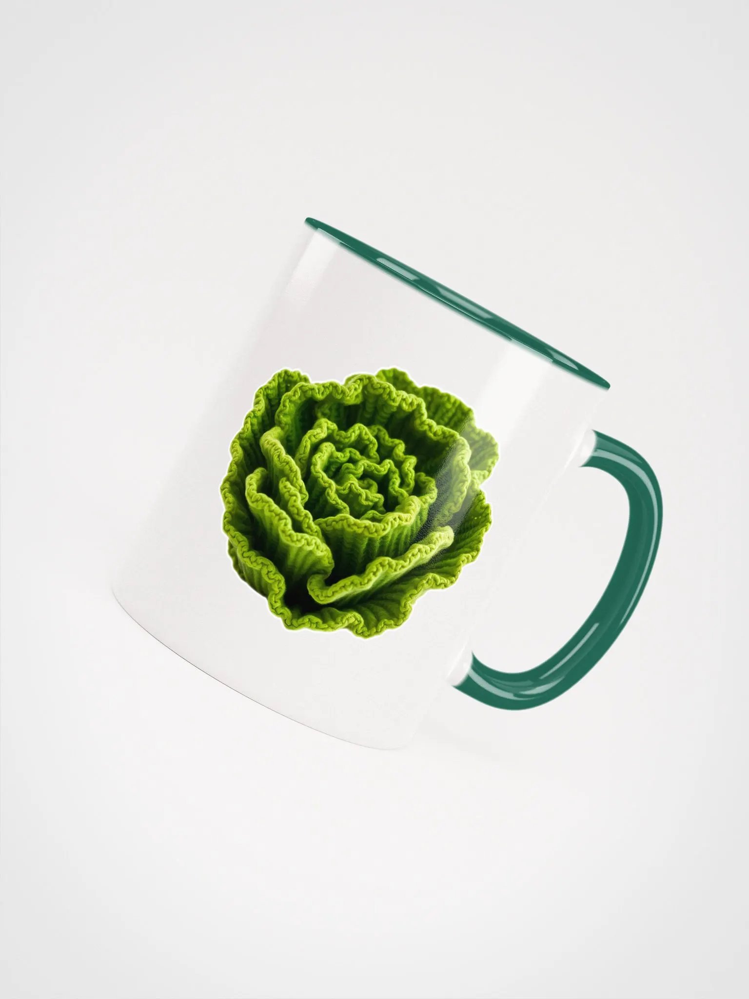 CozyAvocado Ceramic Lettuce Mug #1 product image (4)