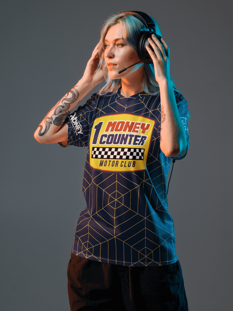 MONEY COUNTER MOTOR CLUB SOCCER JERSEY product image (1)