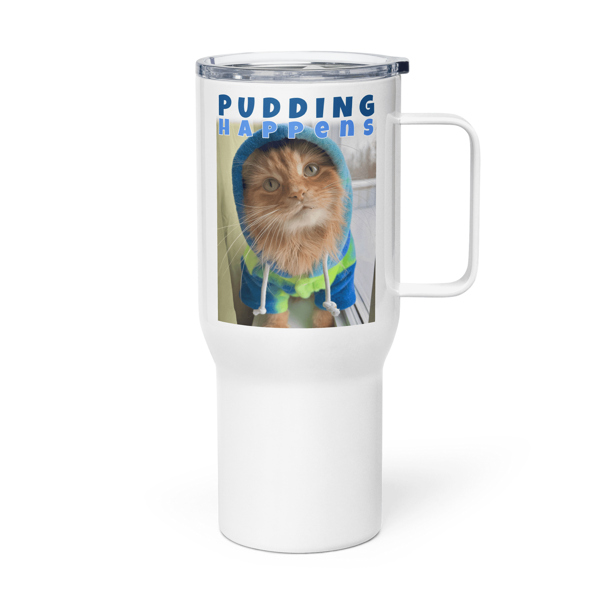 Pudding Happens Travel Mug product image (3)