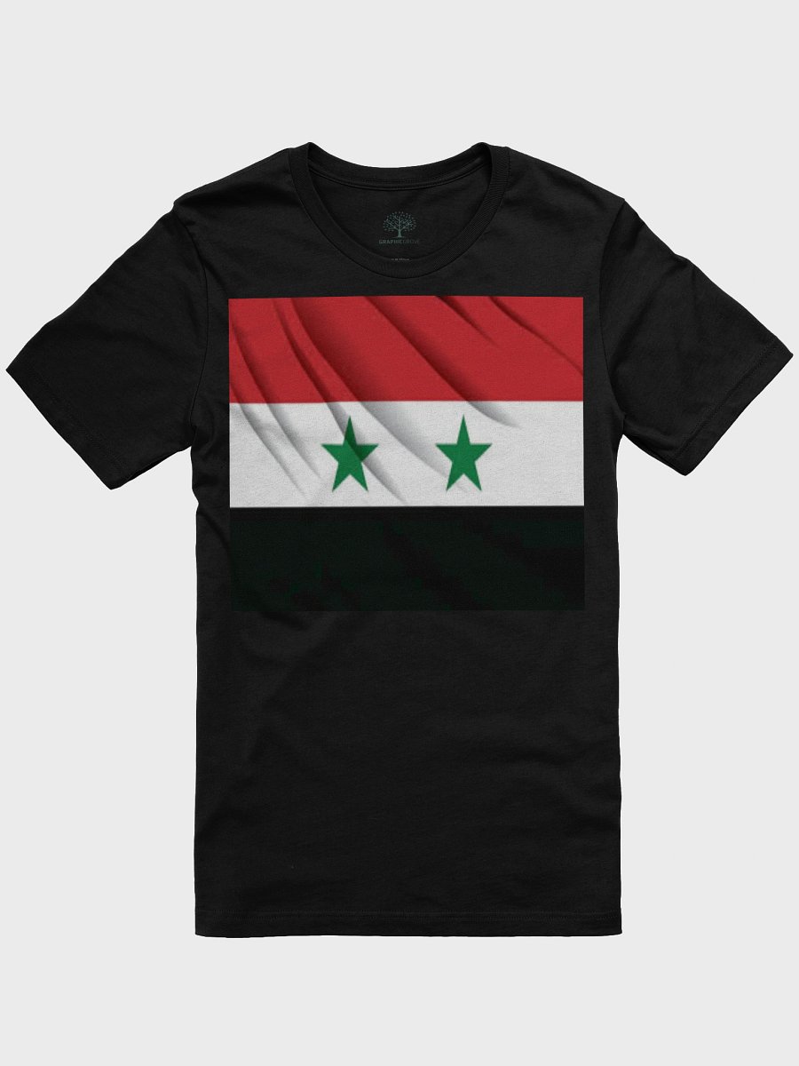 Unisex Supersoft T-Shirt with Syria National Flag Design - Multiple Colours and Sizes Available product image (8)
