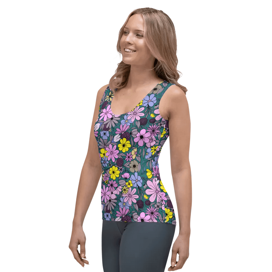 Flower Power Tank Top product image (3)