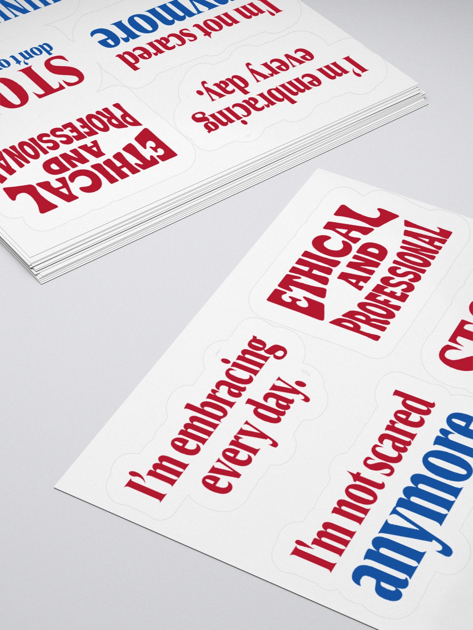 Overthinking stickers product image (4)