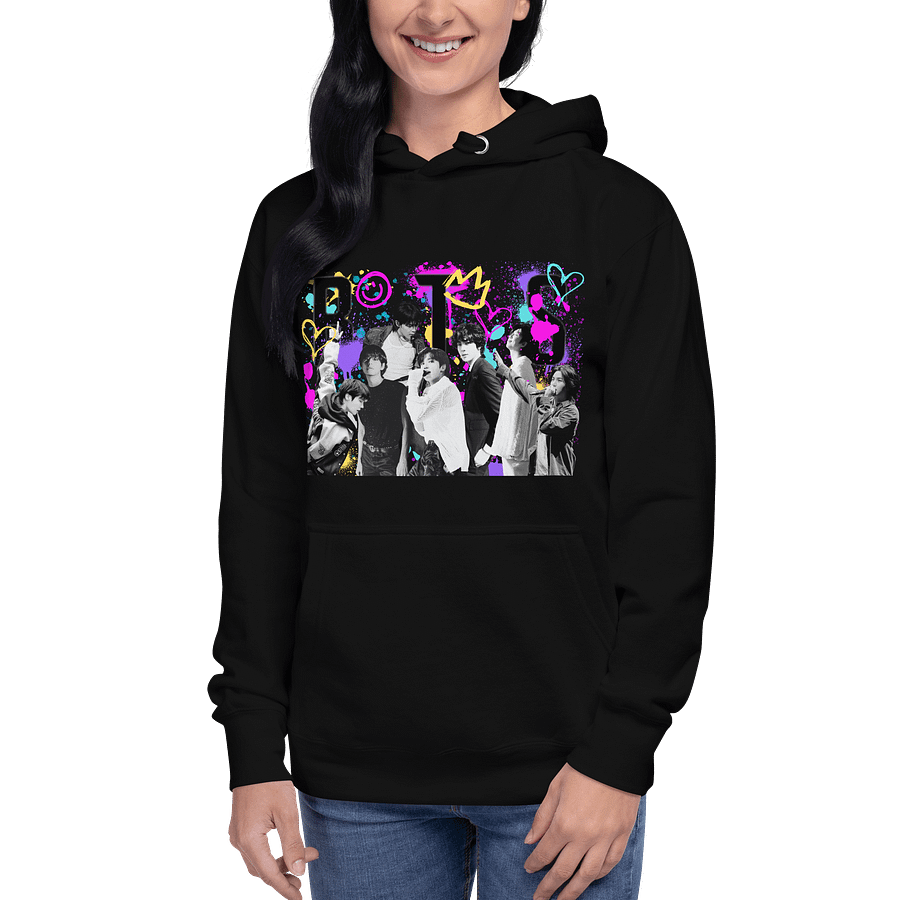 BTS Graffitti Hoodie product image (58)