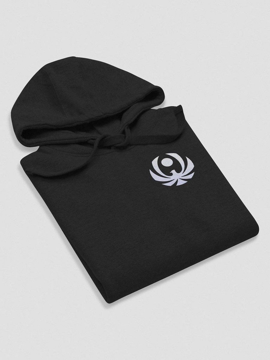CroweGamingg Cotton Heritage Unisex Premium Hoodie - White logo Front & Back product image (66)