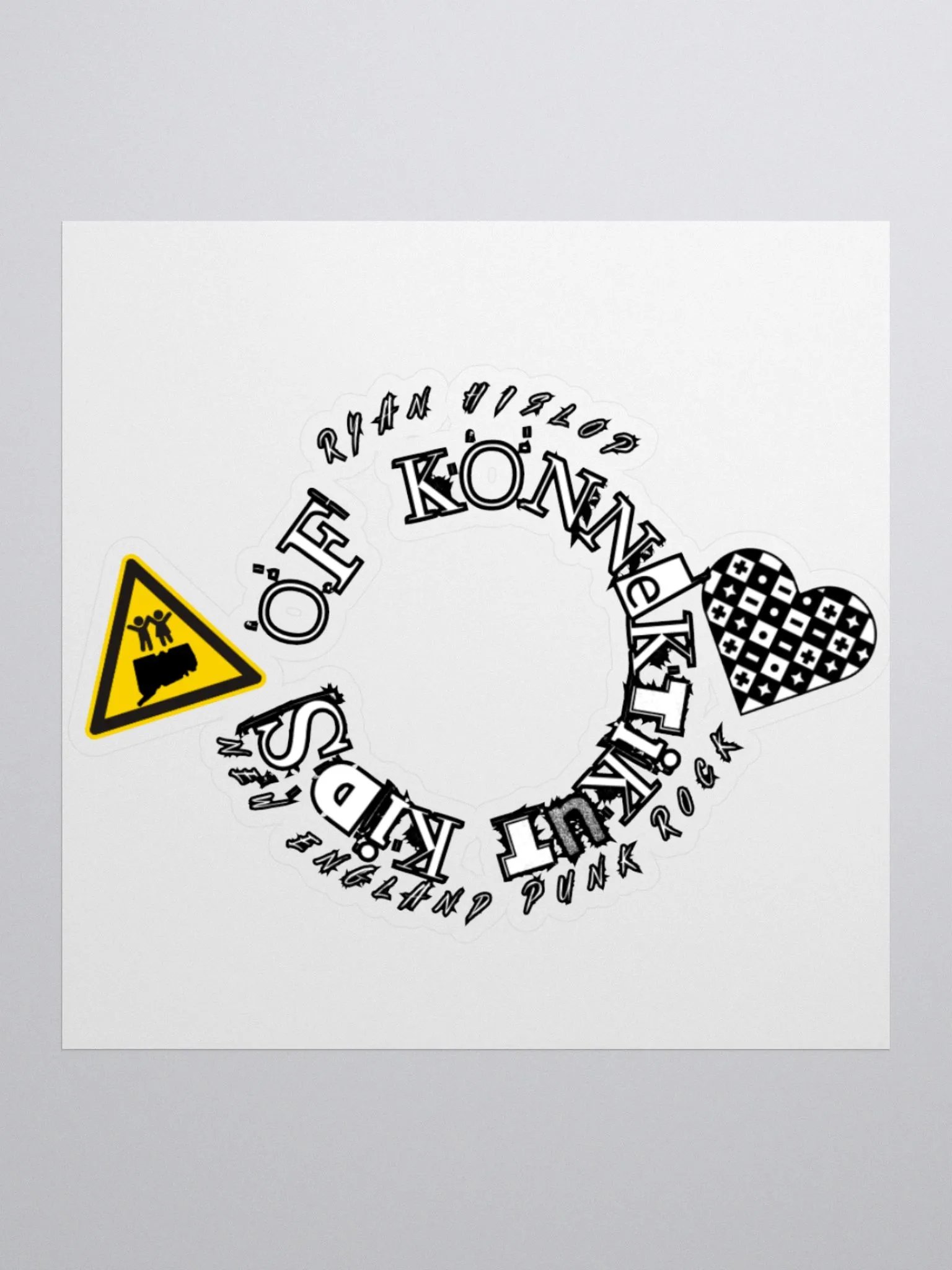 Kids Of Konnektikut CD Sticker product image (1)