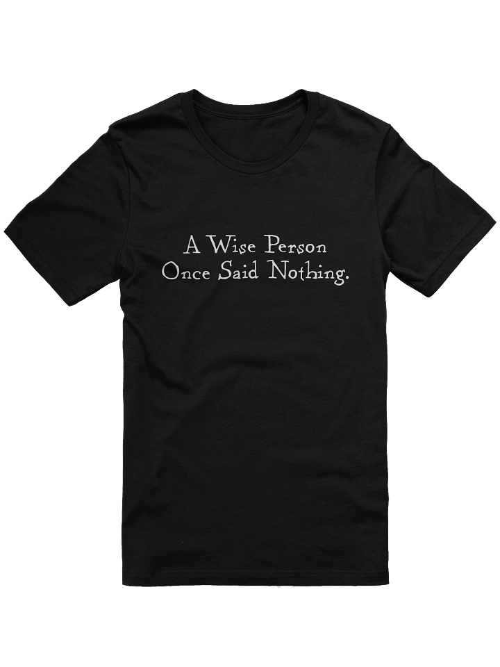 A Wise Person - dark product image (2)