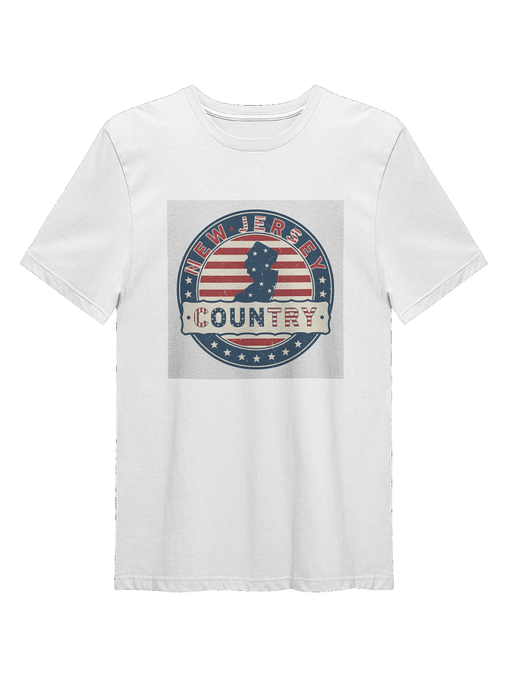 New Jersey Country Logo White T-Shirt product image (1)