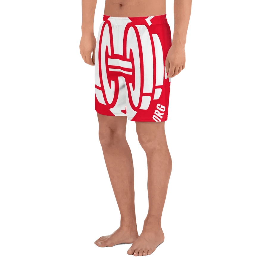 IFBNewsfeed.Org's All-Over Print Athletic Long Shorts product image (4)