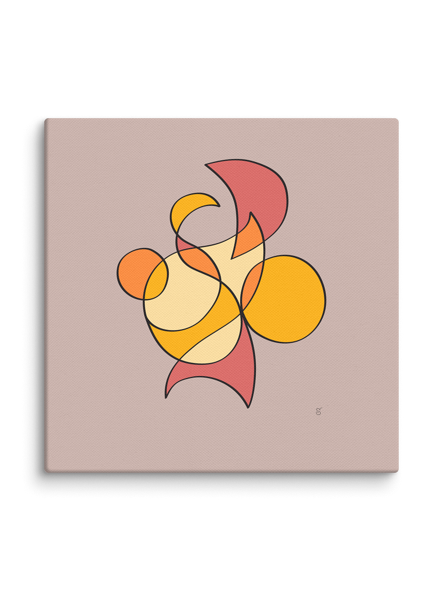 Vibrant Intersections Canvas - Abstract Image No. 6 product image (10)