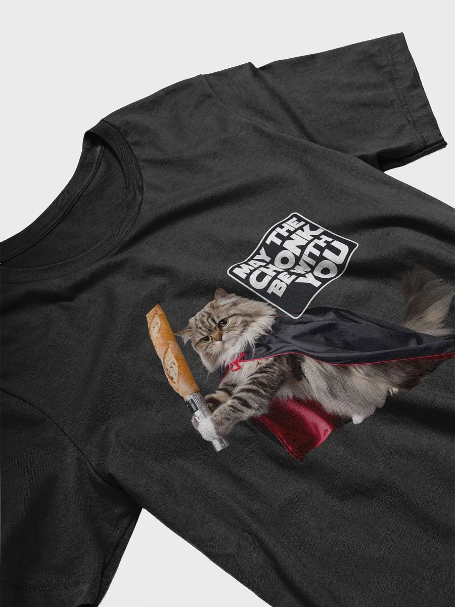 Chonk Wars: The Fluffy Feline T-Shirt product image (7)