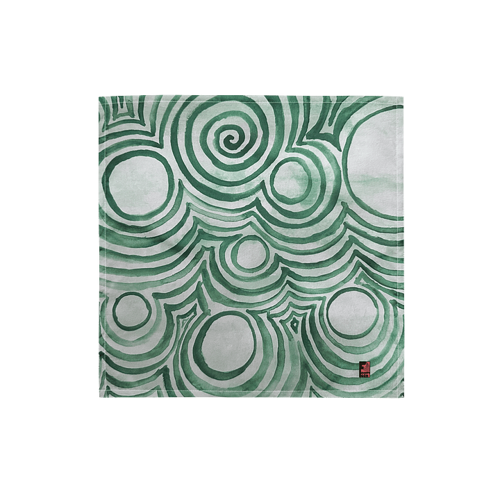 "Green Swirl" Bandana product image (1)