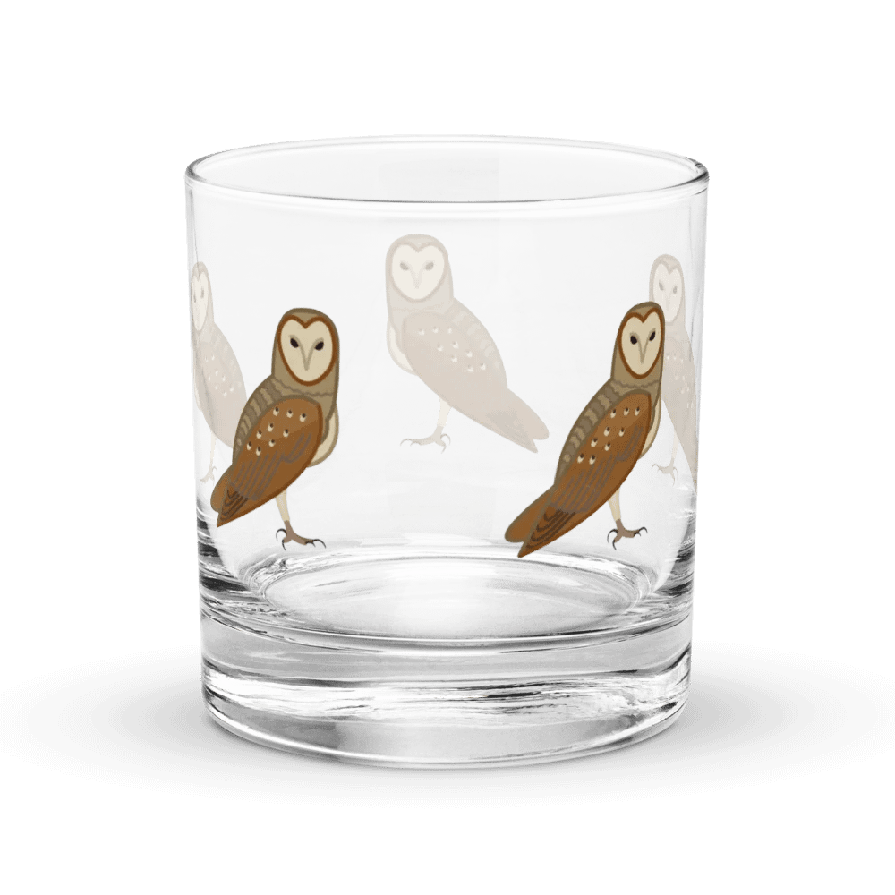 Owl Love You Forever Rocks Glass 1 product image (4)