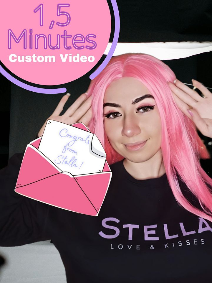 Custom Congratulatory Video (1,5 Minutes) product image (1)