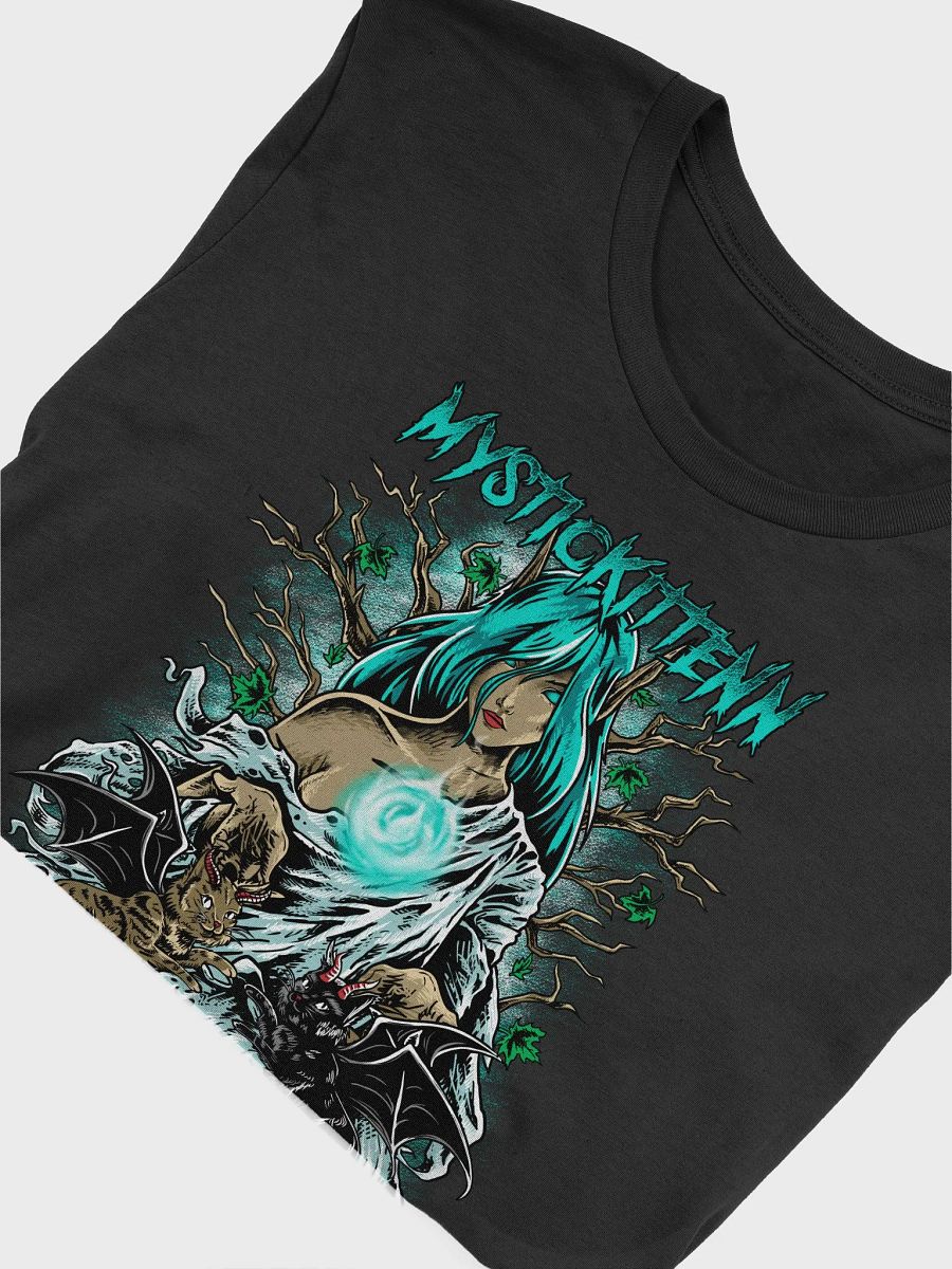 MysticKittenn Graphic on Front // Bella Canvas Supersoft T-Shirt product image (13)