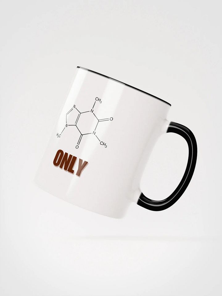 CAFFEINE ONLY Chemistry Ceramic Mug product image (3)