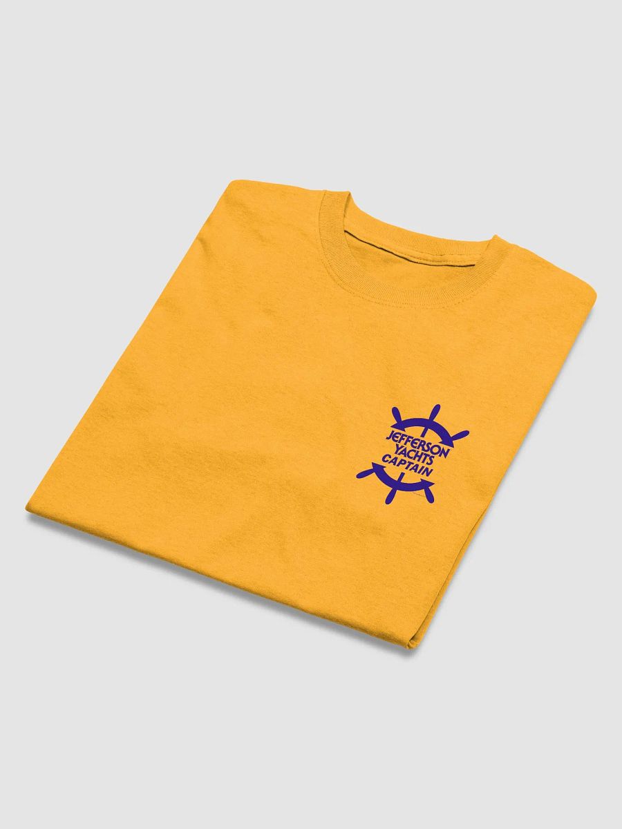 Jefferson Captain - T-Shirt - Light Shirt w/Blue Logo product image (6)