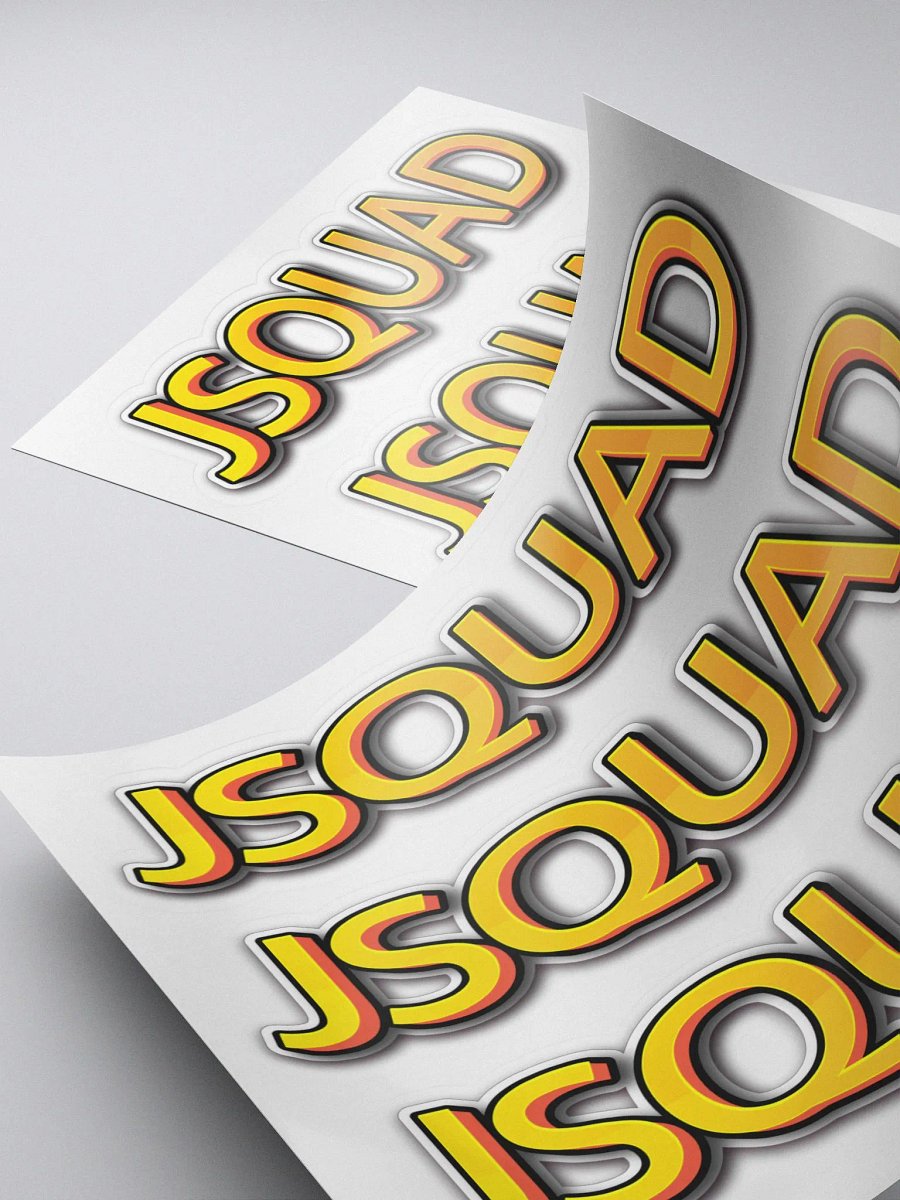 JSQUAD sticker product image (4)