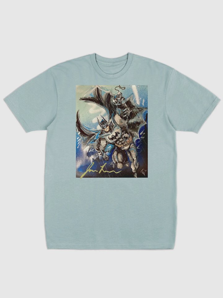 Bat Guy Grappling in the Rain Signature Tee product image (3)