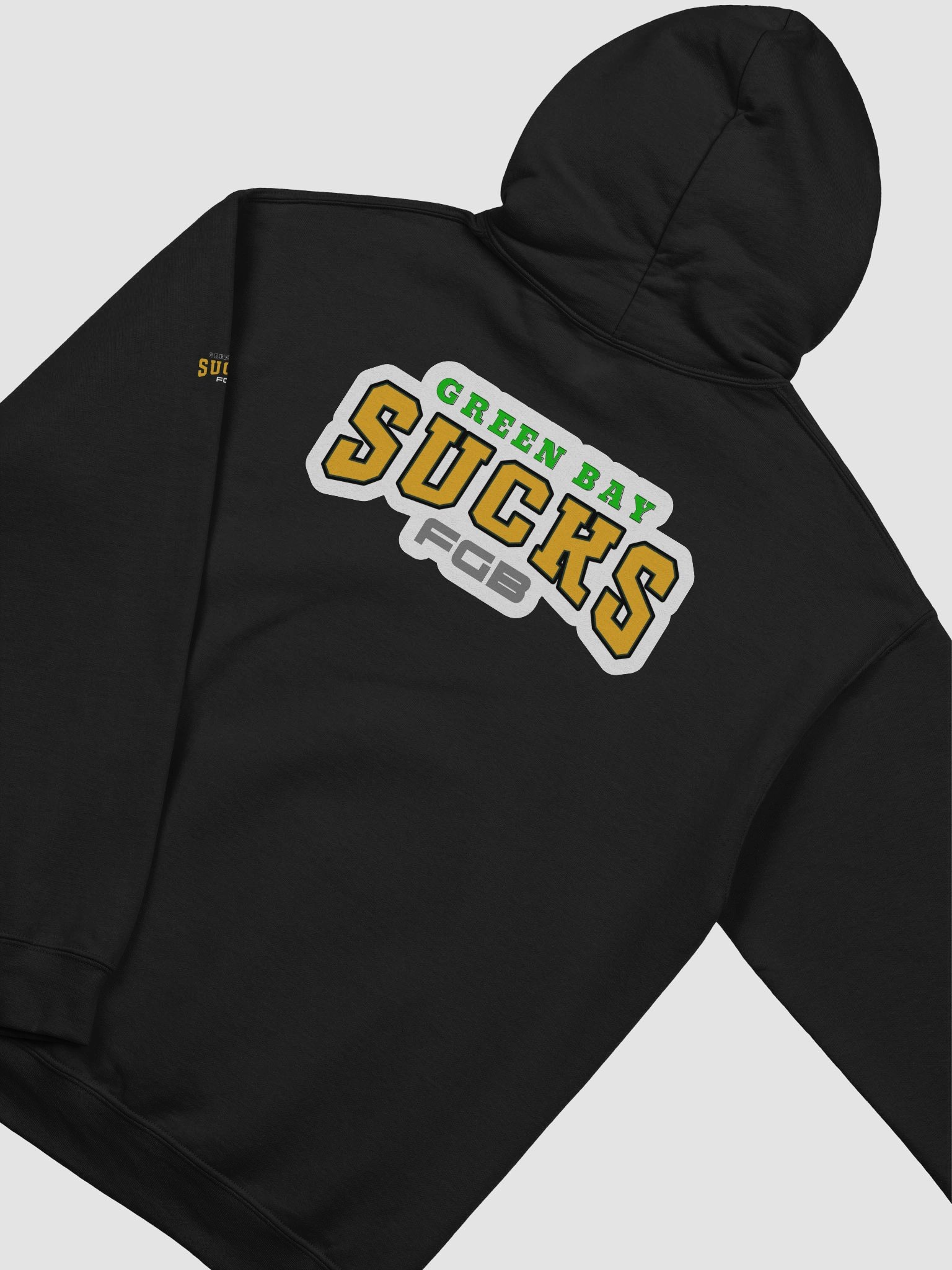 Green Bay Sucks Cartoon Hoodie | Green Bay Packers | Trash Fanz | NFL Rivals Locker product image (4)