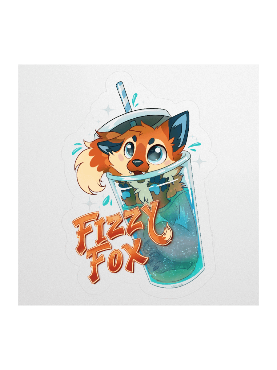 Fizzy Fox - Fun Kiss Cut Stickers product image (1)