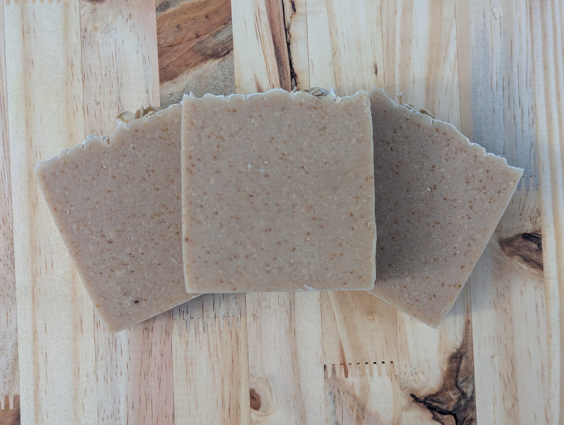 Honey Almond Oatmeal Cold Process Goat Milk Soap product image (7)