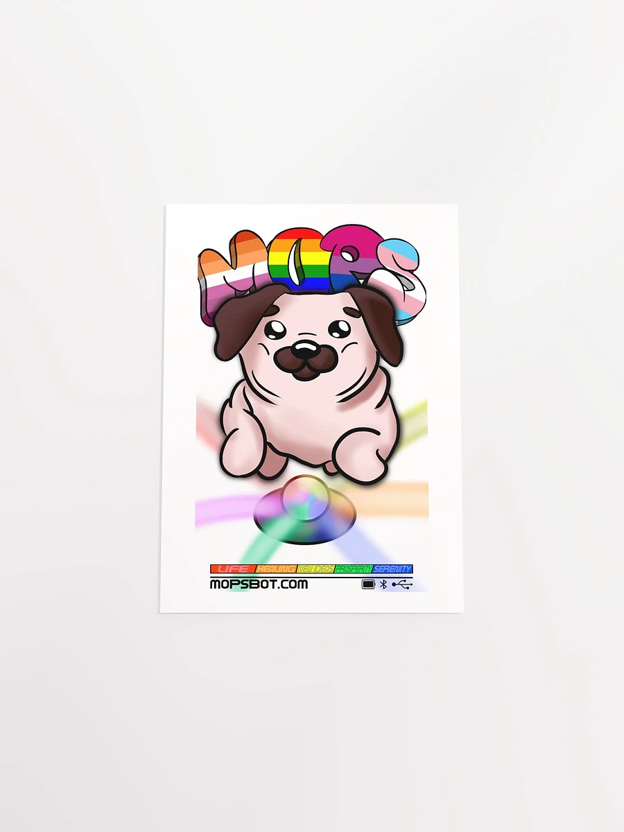 MopsBot Pride Poster - NO FRAME product image (30)
