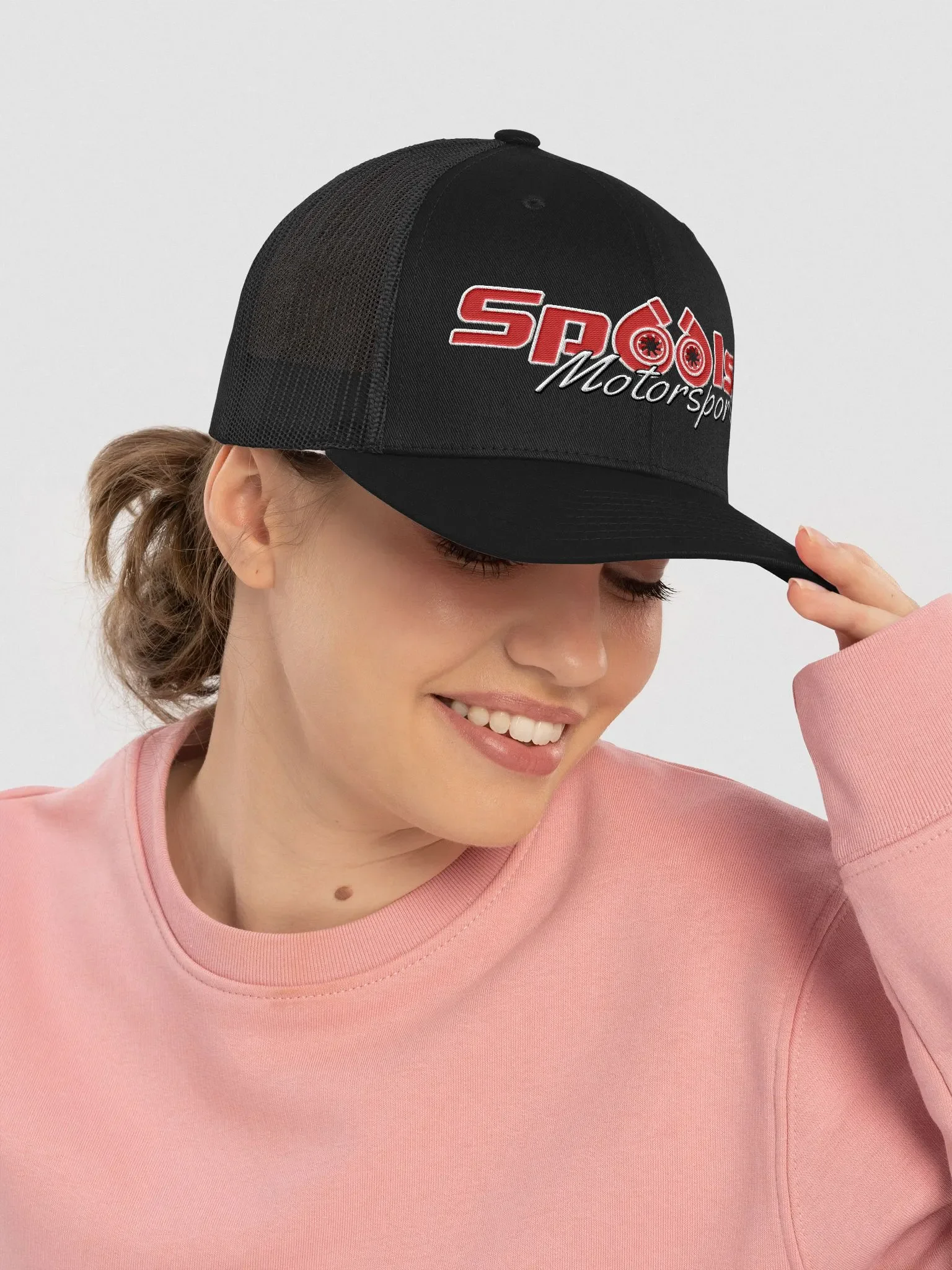 Spools Motorsports Retro Trucker Hat product image (9)