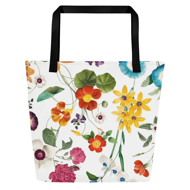 "Exotic Blooms" Tote Bag product image (2)